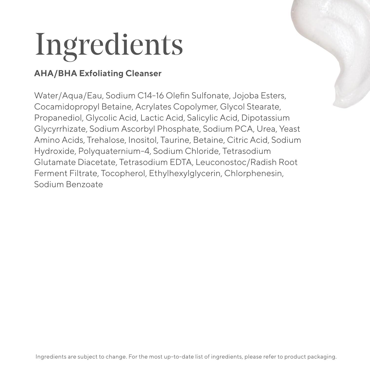 imageMurad AHABHA Exfoliating Cleanser TripleAction Cleansing Exfoliator with Salicylic Lactic ampamp Glycolic Acids Creamy Face Wash Removes Dull Dry Skin for Smoother Softer Skin5 Fl Oz Pack of 1