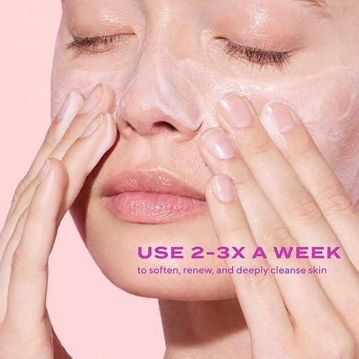 imageMurad AHABHA Exfoliating Cleanser TripleAction Cleansing Exfoliator with Salicylic Lactic ampamp Glycolic Acids Creamy Face Wash Removes Dull Dry Skin for Smoother Softer Skin5 Fl Oz Pack of 1