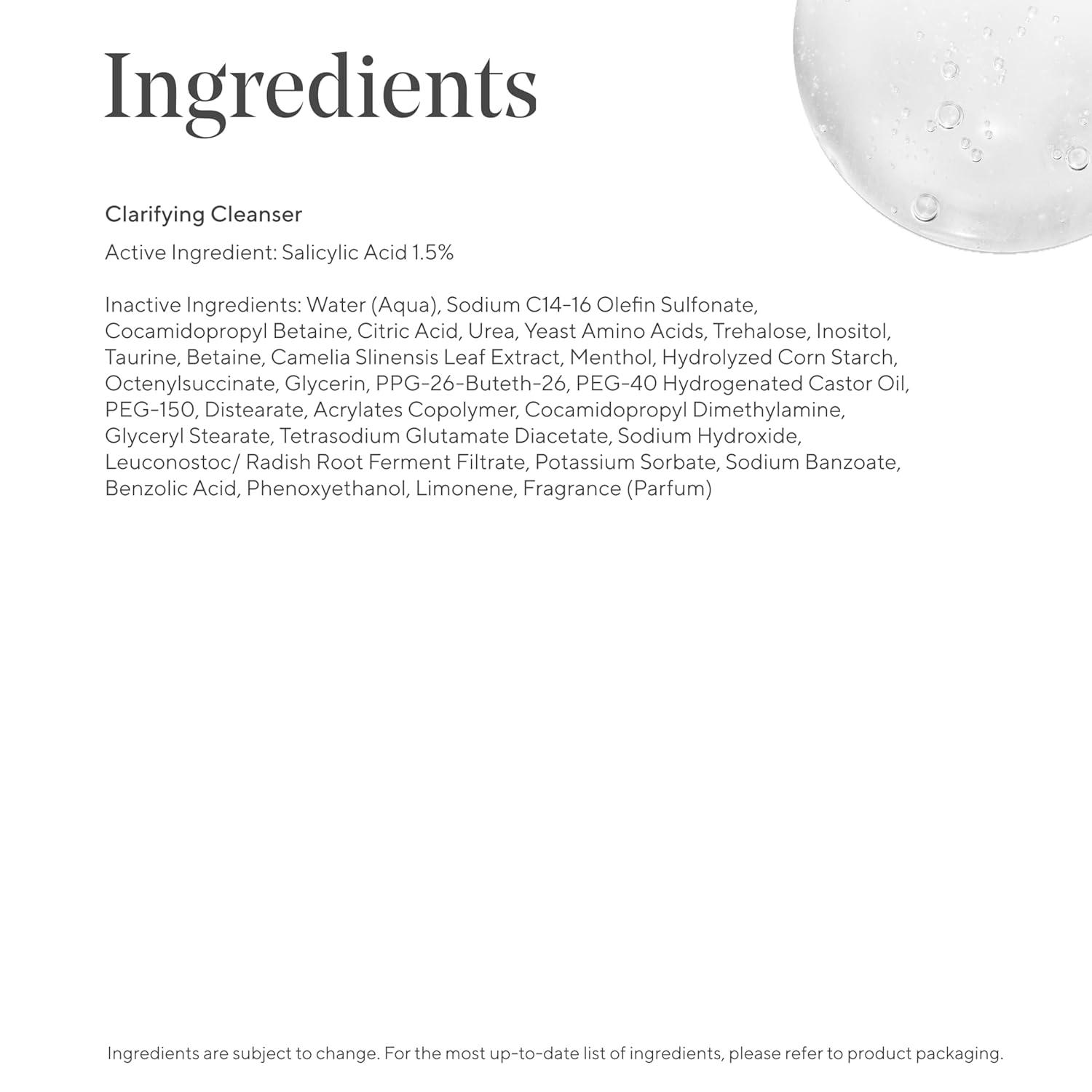 imageMurad Acne Control Clarifying Cleanser Salicylic Acid ampamp Green Tea Formula for Acne Deep Pore Cleansing Oil Control ampamp Breakout Prevention for Clear Balanced HealthyLooking Skin5 Fl Oz