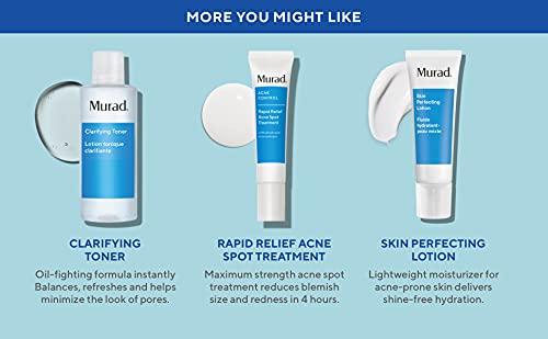 imageMurad Acne Control Clarifying Cleanser Salicylic Acid ampamp Green Tea Formula for Acne Deep Pore Cleansing Oil Control ampamp Breakout Prevention for Clear Balanced HealthyLooking Skin2 Fl Oz Pack of 1