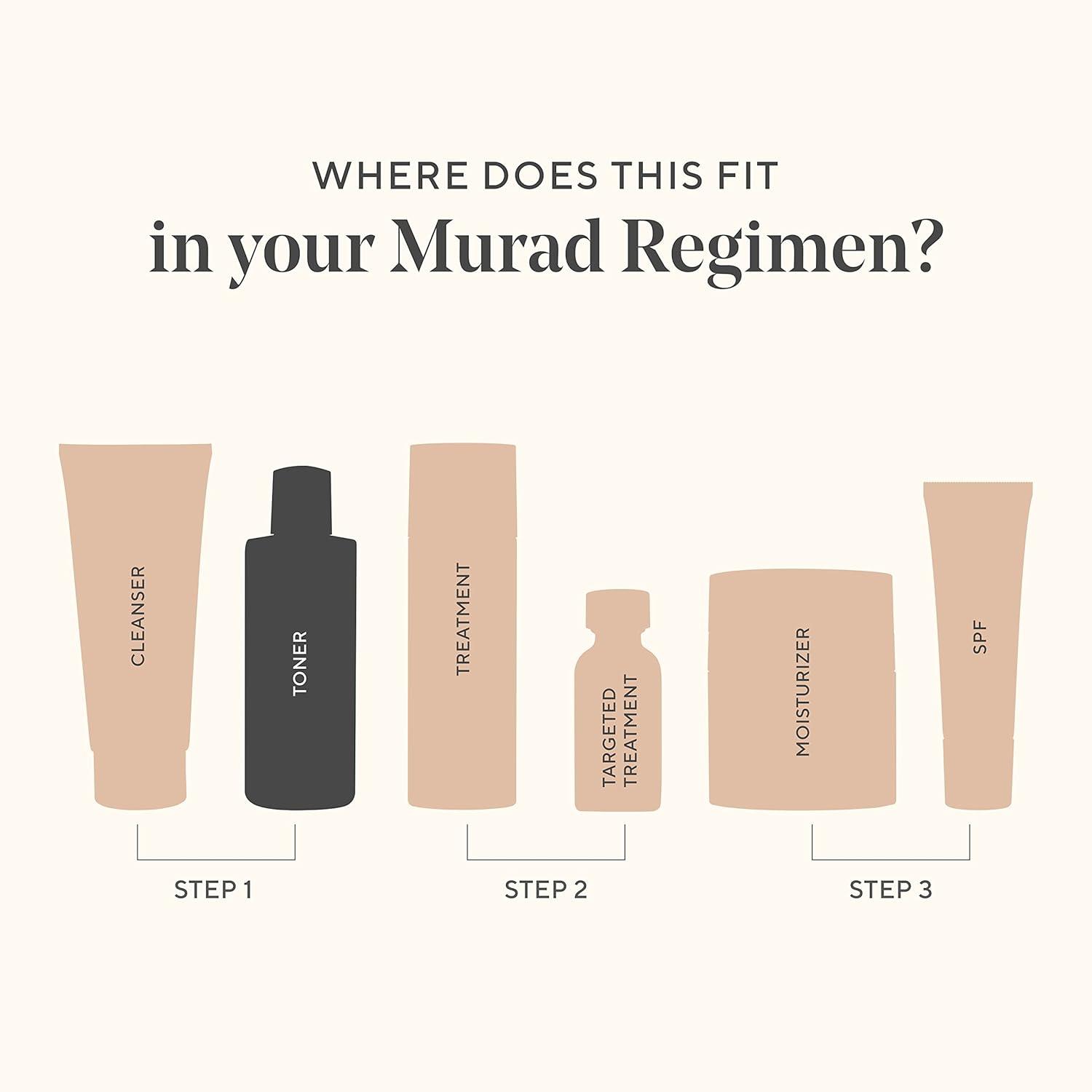 imageMurad Clarifying Toner OilControl Cooling Face Toner with Witch Hazel Cucumber Algae ampamp Grape Seed Extracts to Minimize Pores Shine Reduction Balance Oil ampamp Refresh Skin 6 Fl Oz