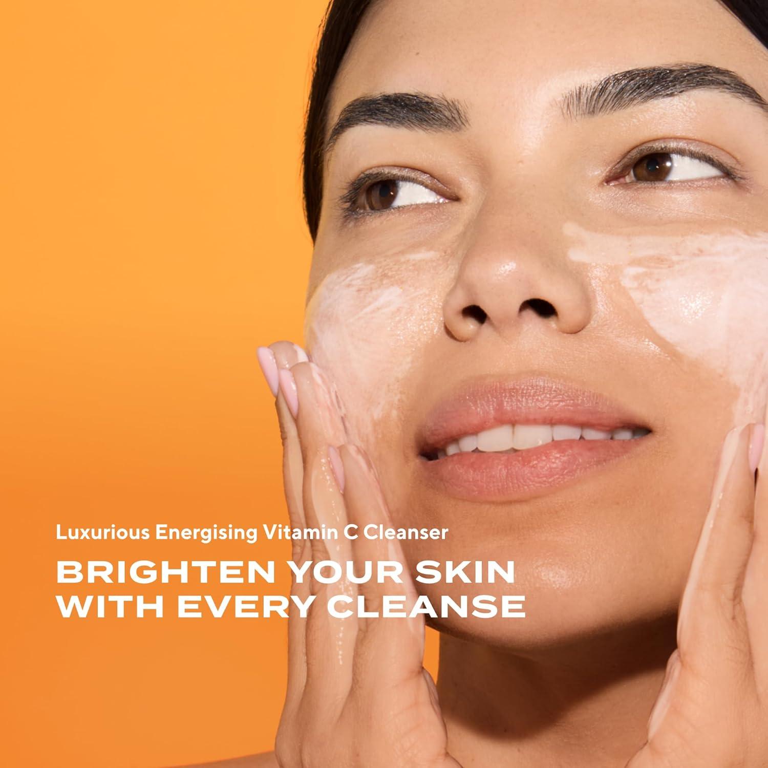 imageMurad EssentialC Cleanser Energizing Antioxidant Citrus Face Wash with Vitamin C Technology Brightening Foaming Gel Washes Away Pollution and Impurities ampamp Conditions and Nourishes Skin5 Fl Oz Pack of 1