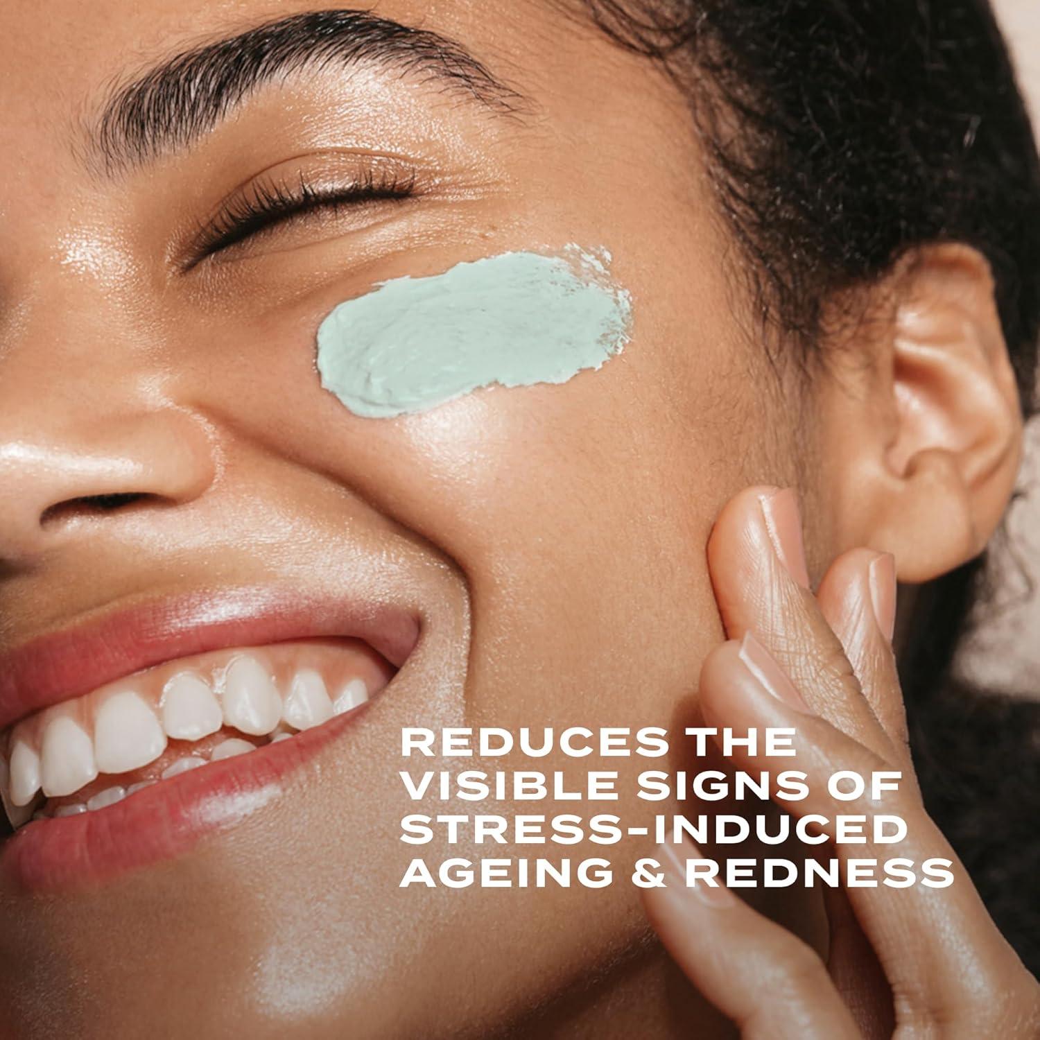 imageMurad Intense Recovery Cream Shea Butter Mirabilis Jalapa and Microalgae Face ampamp Eye Cream to Soothe Redness and Treat Severely Dry Stressed Aging and Damaged Skin 17 Fl Oz