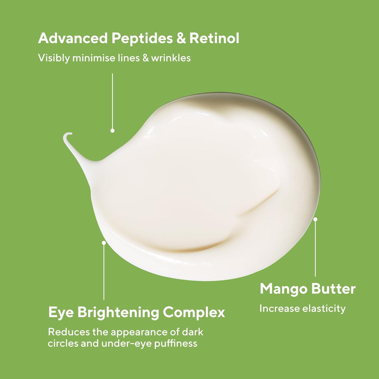 imageMurad Renewing Eye Cream Nourishing Retinol ampamp Peptide Formula with Mango Butter ampamp Eye Brightening Complex for Firming Dark Circle Reduction Minimizing Wrinkles ampamp Skin Resurgence 05 Fl Oz