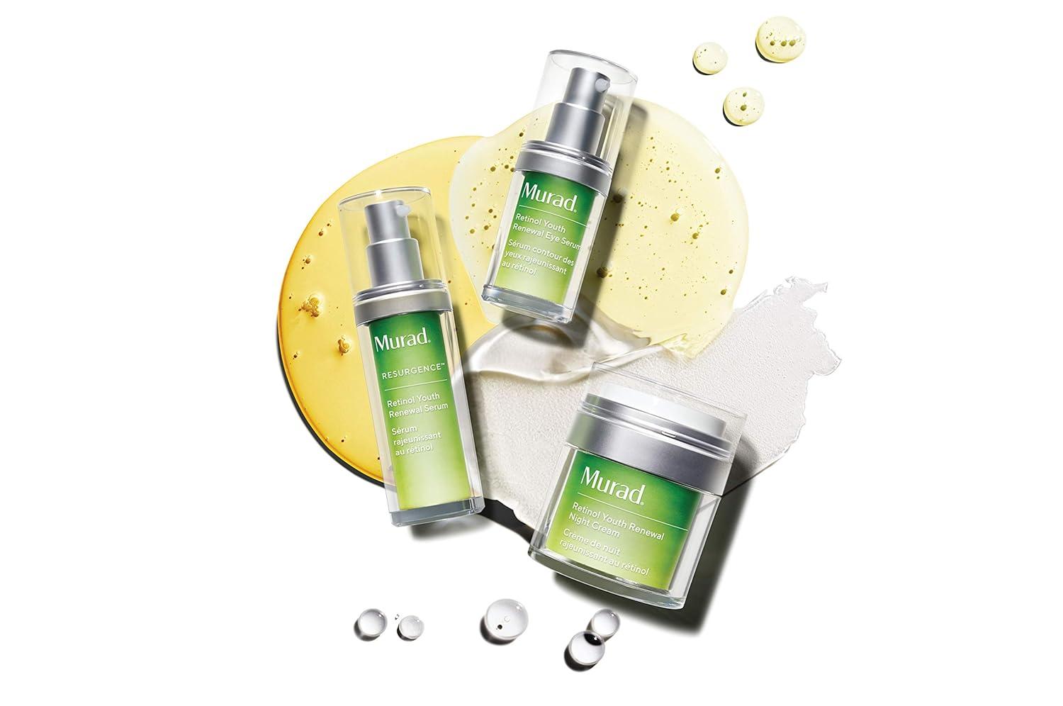 imageMurad Retinol Youth Renewal Eye Serum Retinol Eye Serum Visibly Improves Undereye Puffiness Dark Circles and Reduces the Appearance of Fine Lines Gentle Enough for Nightly Use 05 oz