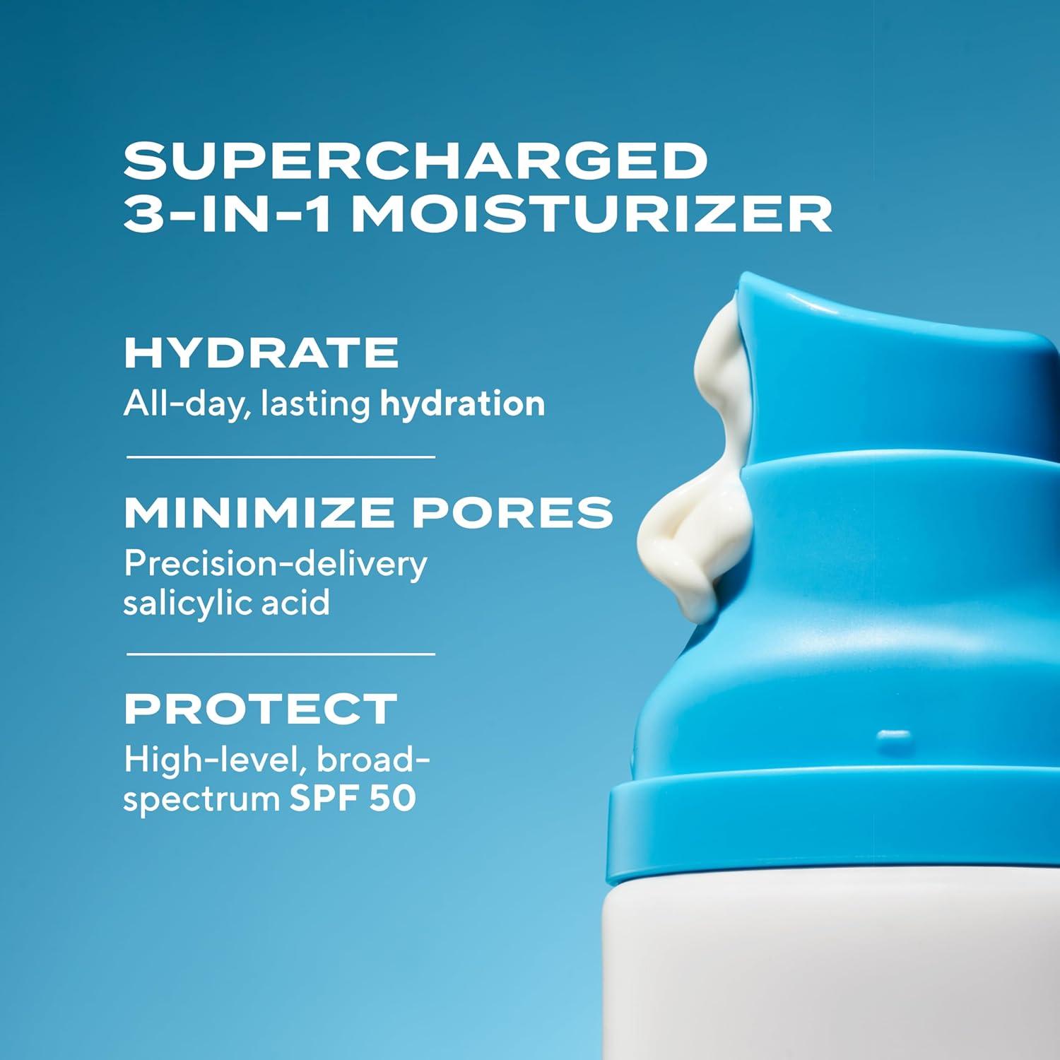 imageMurad Superactive Mattifying Oil and Pore Control Moisturizer SPF 50 Shine Free Hydrating Facial Sunscreen Supercharged with Salicylic Acid To Smooth Texture and Minimize Look of Pores 17Fl Oz