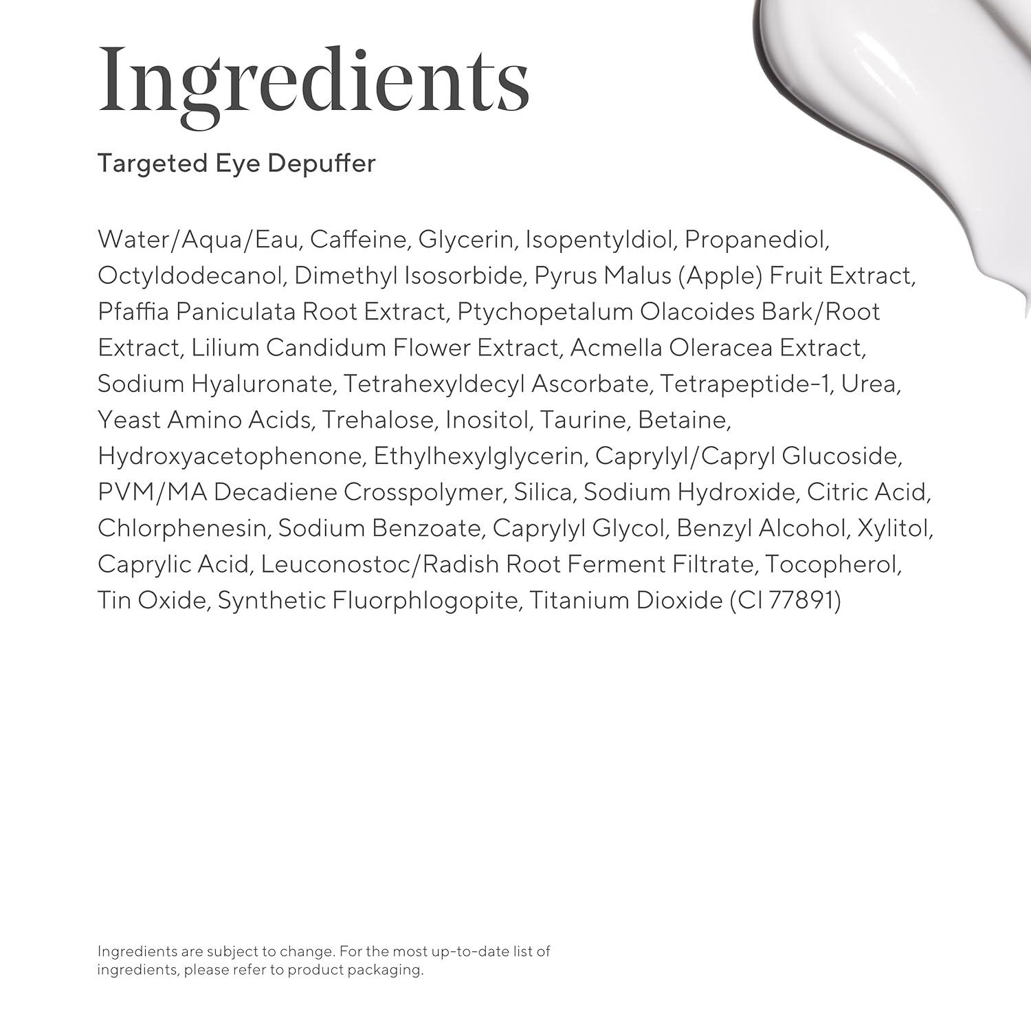 imageMurad Targeted Eye Depuffer Ginseng Lily and Caffeine Eye Cream Fights Fatigued and Stressed Appearance by Brightening Depuffing and Firming UnderEye Bags 05 Fl Oz