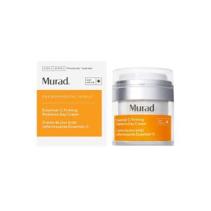 Murad Essential-C Firming Radiance Day Cream – Vitamin C, Ceramides, and Bacillus Ferment Medium-Weight Nourishing Face Lotion for Youthful Brightening, Firming, and Hydration – 1.7 Fl Oz