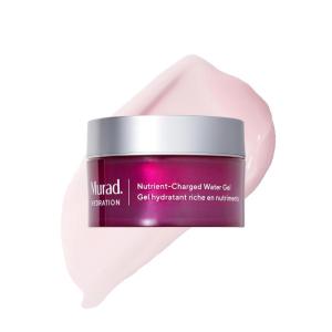 Murad Nutrient-Charged Water Gel – Hydrating Face Moisturizer with Peptides, Vitamins & Minerals for Dry Skin, Long-Lasting Moisture, Plump Skin, Oil-Free, Lightweight, Barrier Repair – 1.7Fl Oz