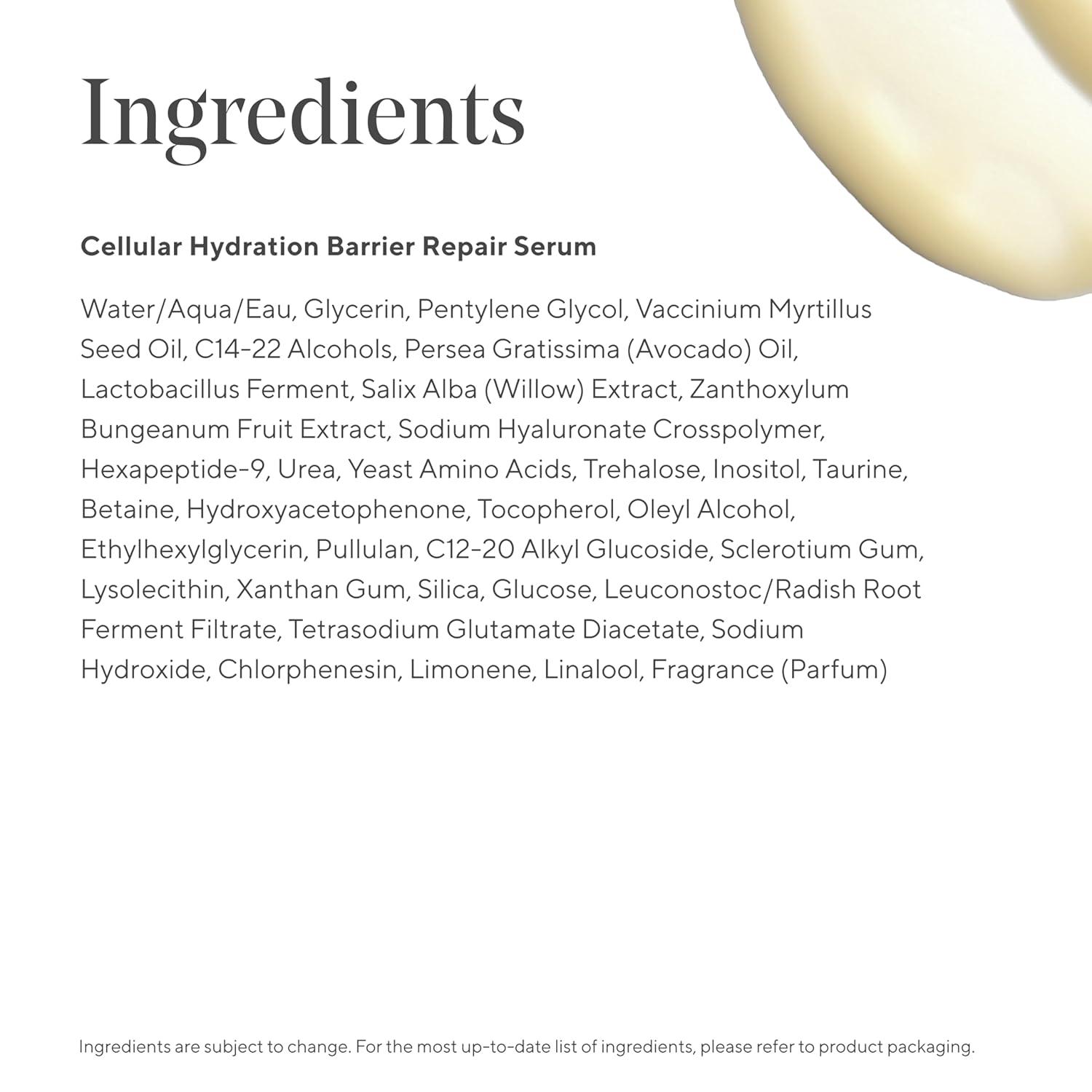 imageMurad Cellular Hydration Barrier Repair Serum Hydrating Face Serum Repairs LipidDepleted Skin Barrier Hexapeptide9 Bilberry and Hyaluronic Acid Delivers Stronger Healthier Skin1 Ounce Pack of 1