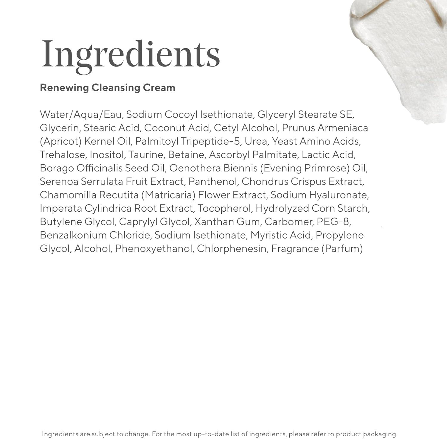 imageMurad Renewing Cleansing Cream AgeDefying Gentle Face Wash with Lactic Acid ampamp Vitamin E for Luxurious Smooth Skin Apricot Starflower and Peptides to Clean ampamp Nourish Dry Skin ampamp Wrinkles5 Fl Oz Pack of 1