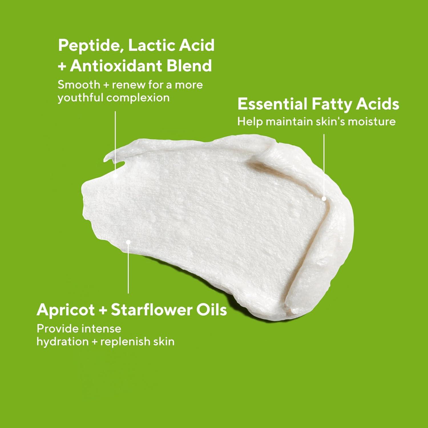 imageMurad Renewing Cleansing Cream AgeDefying Gentle Face Wash with Lactic Acid ampamp Vitamin E for Luxurious Smooth Skin Apricot Starflower and Peptides to Clean ampamp Nourish Dry Skin ampamp Wrinkles5 Fl Oz Pack of 1