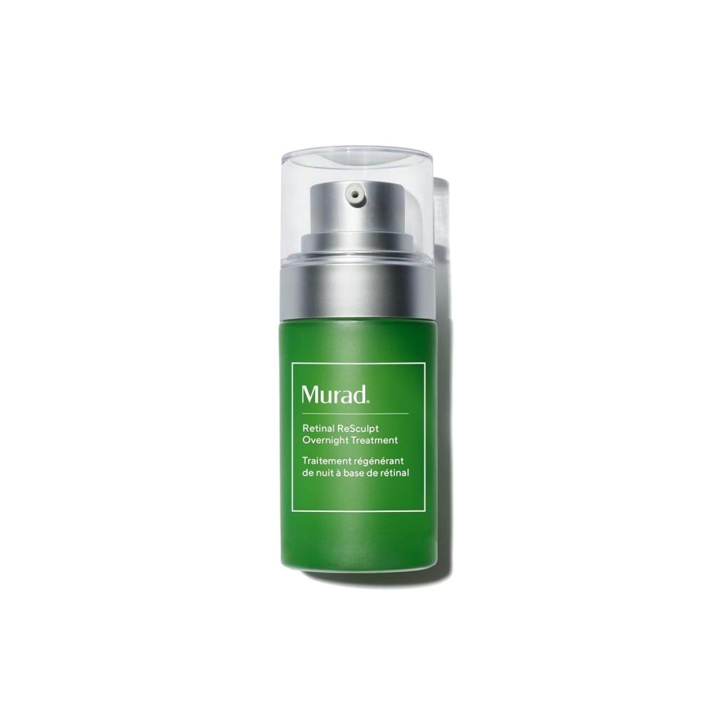imageMurad Retinal ReSculpt Overnight Treatment Advanced Face and Neck Serum with Encapsulated Retinal Kangaroo Paw Olive ampamp Oat Smooths Deep Wrinkles and Crepey Skin ampamp Lifts Sagging Skin 05Fl Oz