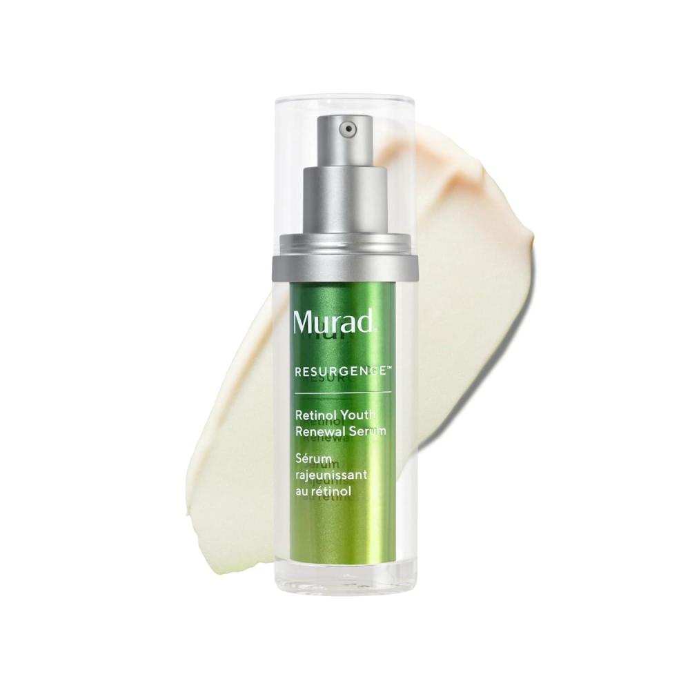 imageMurad Retinol Youth Renewal Serum  FastActing Retinol Treatment with Swertia ampamp Hyaluronic Acid for Visible AntiAging Results  Triactive Technology Gently Reduces Wrinkles ampamp Firms Skin1 Fl Oz Pack of 1