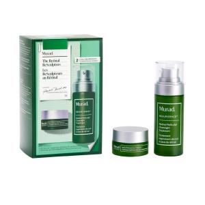Murad Retinal ReSculptors – 2-Piece Full Size Kit ($197 Value) – Retinal Serum & Eye Cream – 2.5x Vitamin A, Lifts, Firms, Anti-Aging, Encapsulated Retinal, Reduces Wrinkles on Face, Eyes & Neck