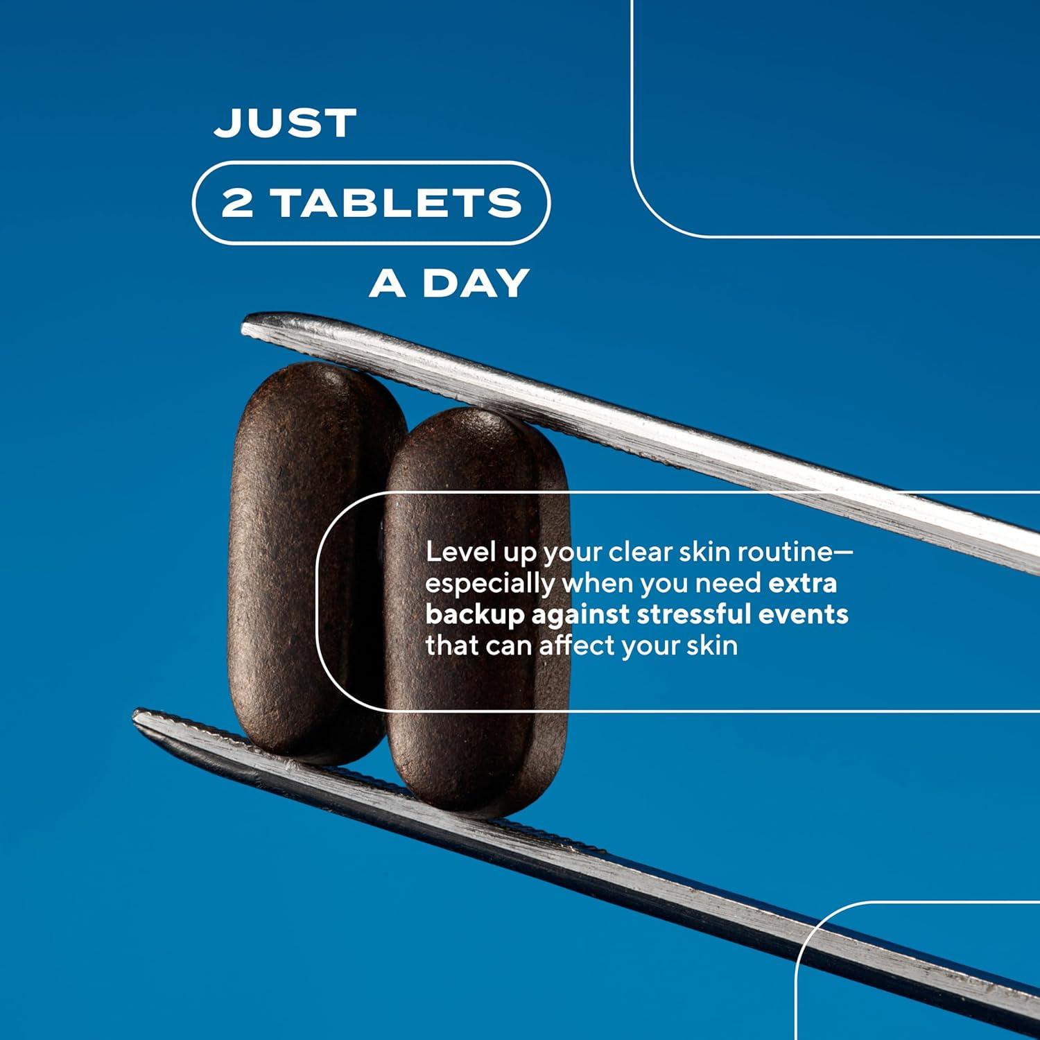 imageMurad Pure Skin Acne Supplements 60 Tablets Clear Skin Support with Blend of Vitamin A ampamp B6 Zinc Amino Acids ampamp Burdock Root Promotes Healthy Skin Oil Balance Gut Health ampamp Stress Relief60 Count Pack of 1