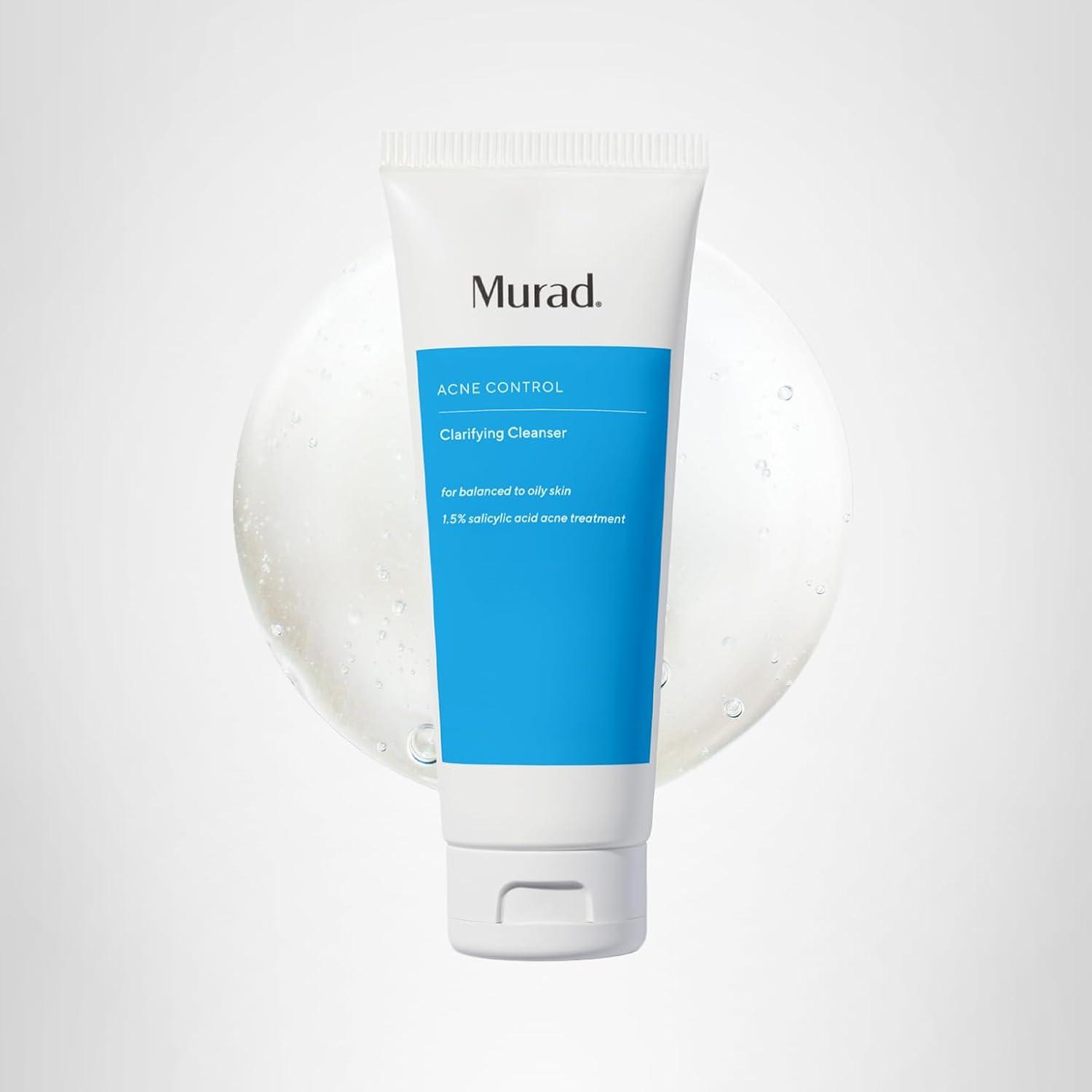 image:imageMurad Acne Control Clarifying Cleanser Salicylic Acid amp Green Tea Formula for Acne Deep Pore Cleansing Oil Control amp Breakout Prevention for Clear Balanced HealthyLooking Skin5 Fl Oz Pack of 1