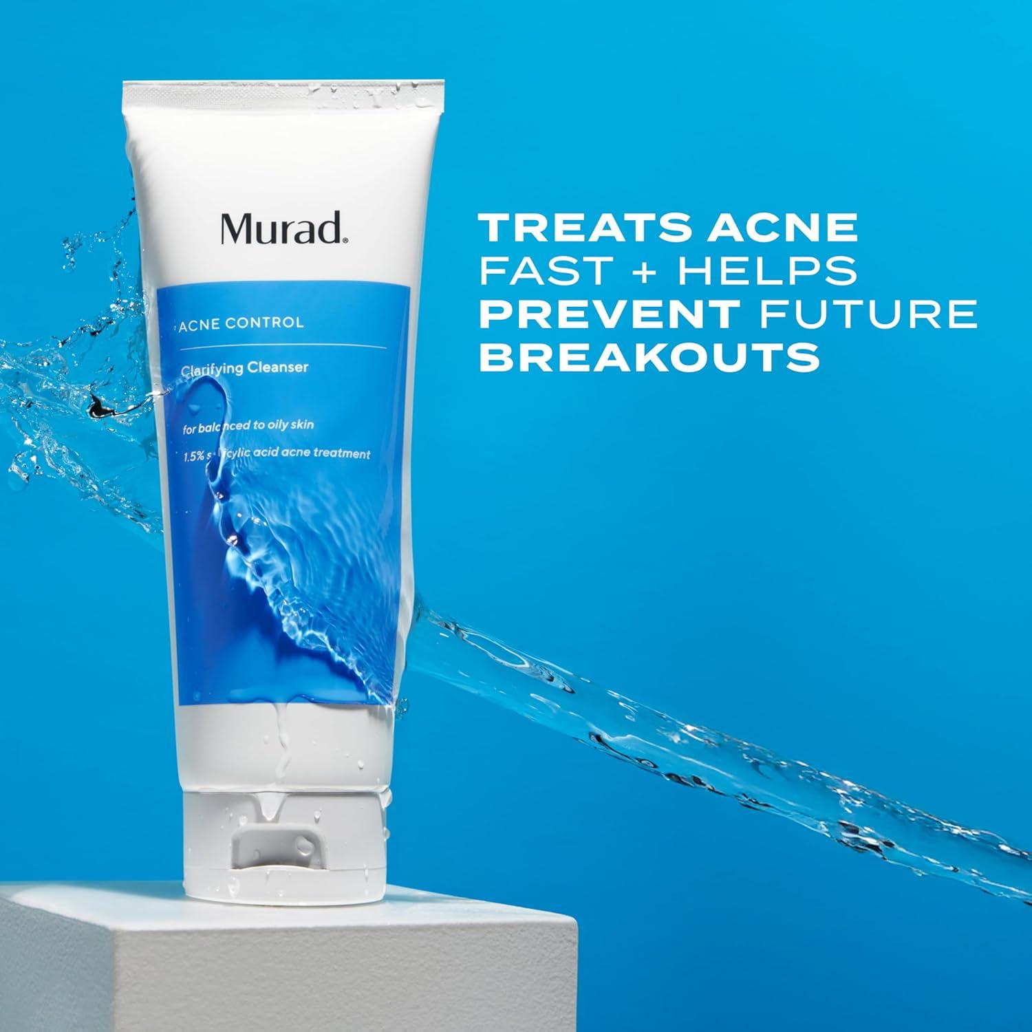 image:imageMurad Acne Control Clarifying Cleanser Salicylic Acid amp Green Tea Formula for Acne Deep Pore Cleansing Oil Control amp Breakout Prevention for Clear Balanced HealthyLooking Skin5 Fl Oz Pack of 1